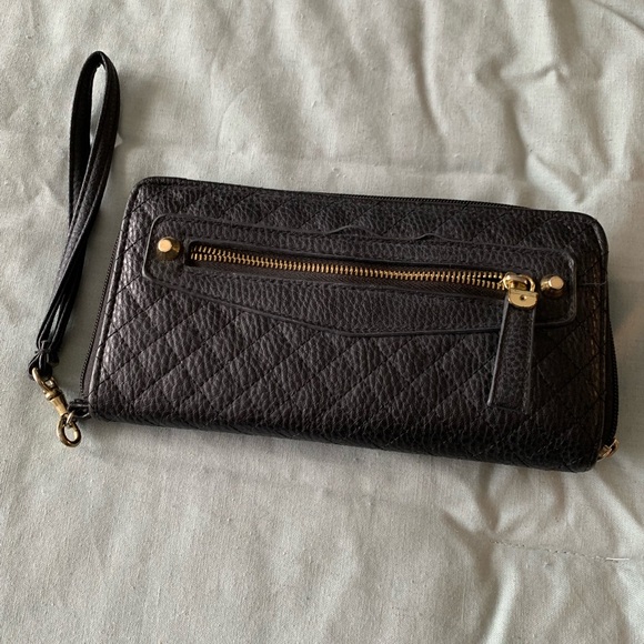 Black Wallet Wristlet - Picture 1 of 4